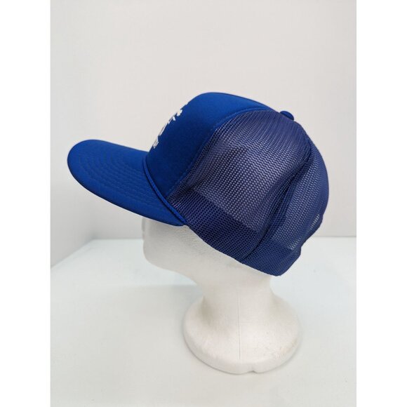 Go Knights ! Graphic Logo Men Blue Wide Brim Mesh Back Adj Snapback Cap Hat - Picture 3 of 8